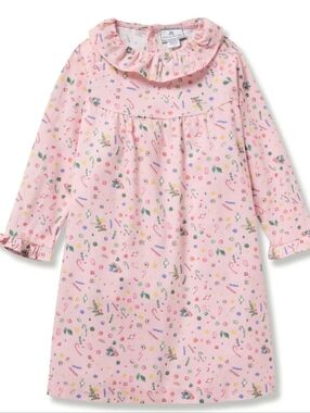 Petite Pink plume Girl's Twill Scarlett Nightgown in Vintage Sweets Sz 6